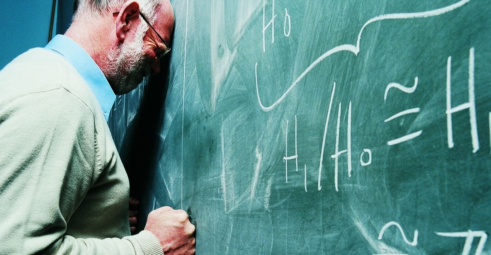 A Teacher Tries To Avoid Drama, But A Jerky Question Sets Him Off