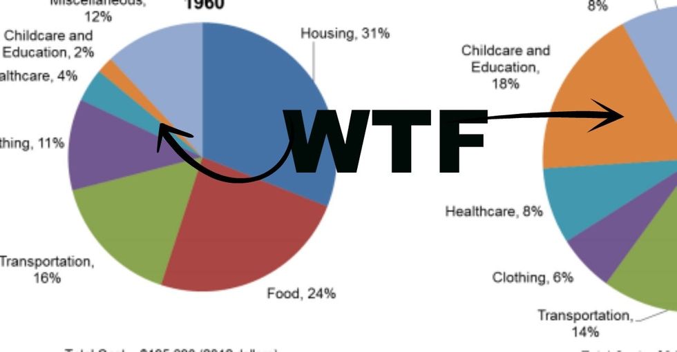If You're Thinking Of Having Kids Anytime Ever, This Pie Chart Might Make You Stop And Go WTF