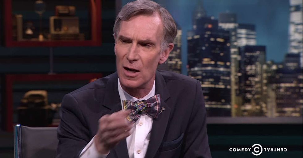 Bill Nye doesn't pull punches when asked if racism has any basis in nature.