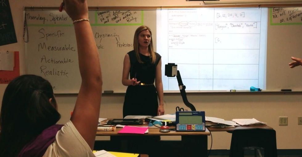 Congress: I Think You Could Learn A Thing Or Two Watching These Teachers Solve Some Big-Ass Problems
