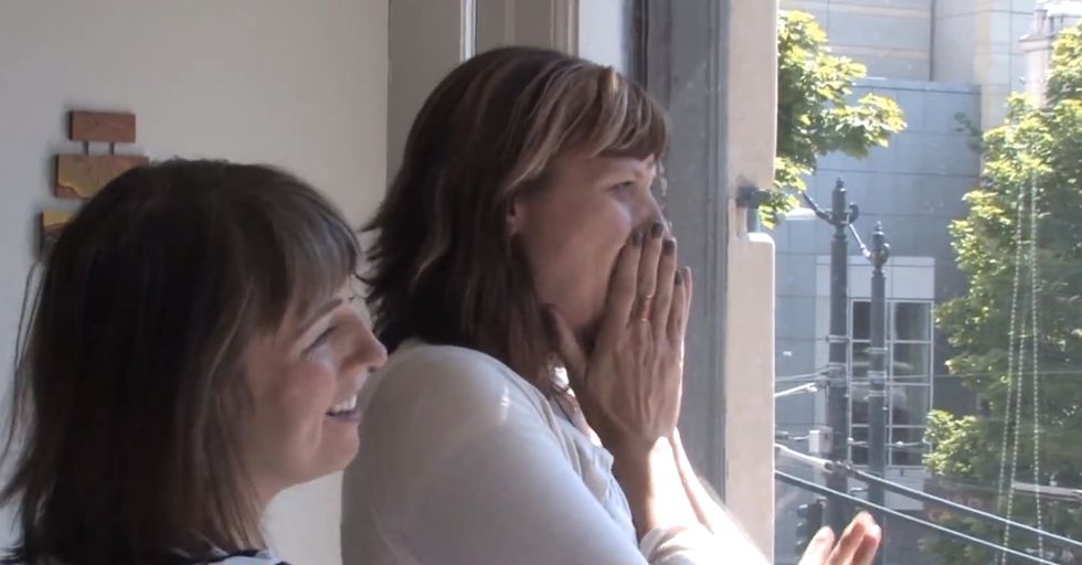 She Didn't Think The Love Of Her Life Was Romantic Enough. Then She Looked Out Her Office Window.