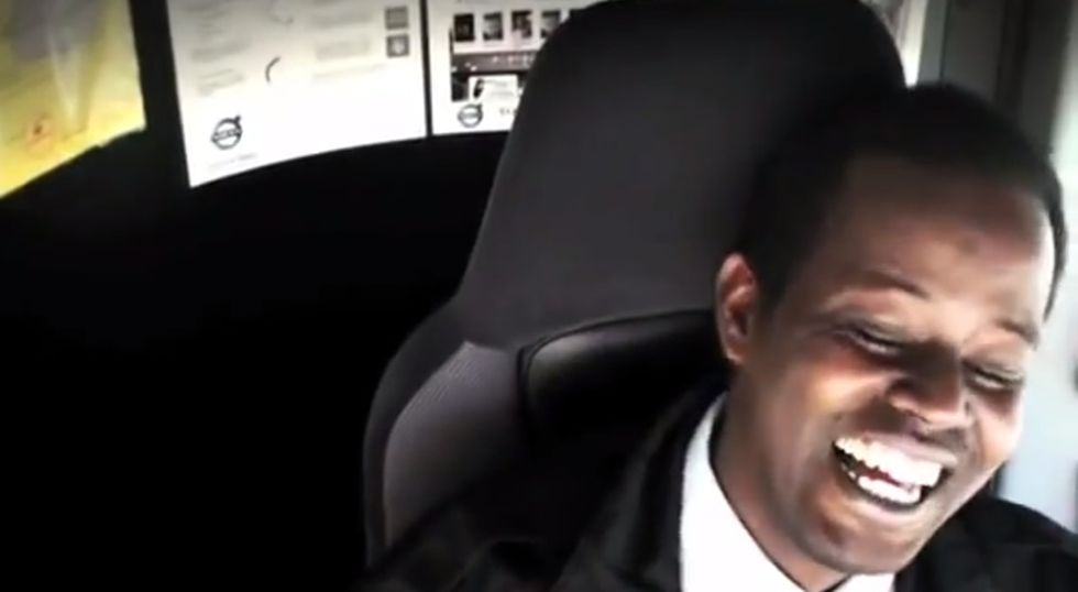 See how a bunch of awesome Danish people made an immigrant bus driver's day.