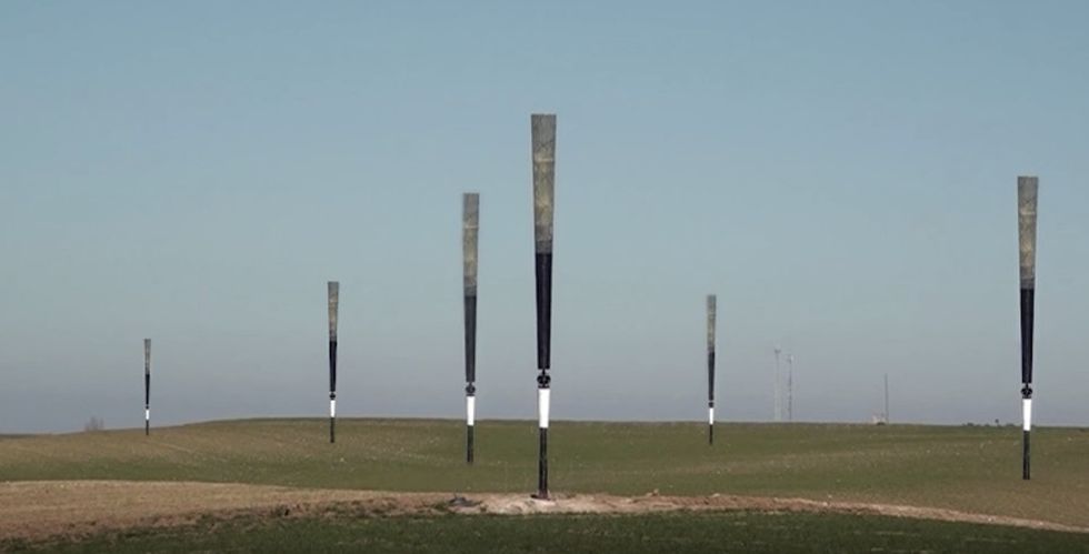 Try not to jiggle while watching these amazing bladeless wind turbines.