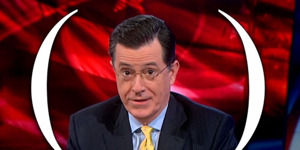 A Famous Columnist Has Trouble Defining Racism. Colbert Eats Him For Dinner.