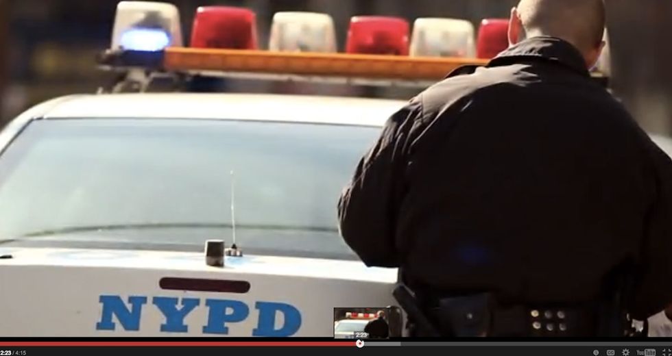 An Off-Duty Cop Gets Thrown Up Against A Wall And Frisked