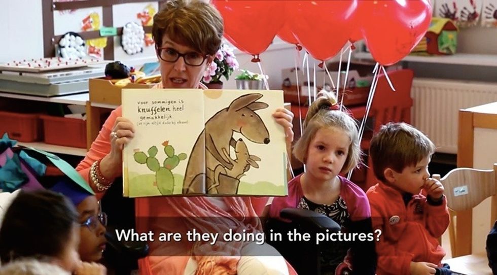 Kids don't usually learn about the birds and bees in kindergarten. Unless, of course, they're Dutch.