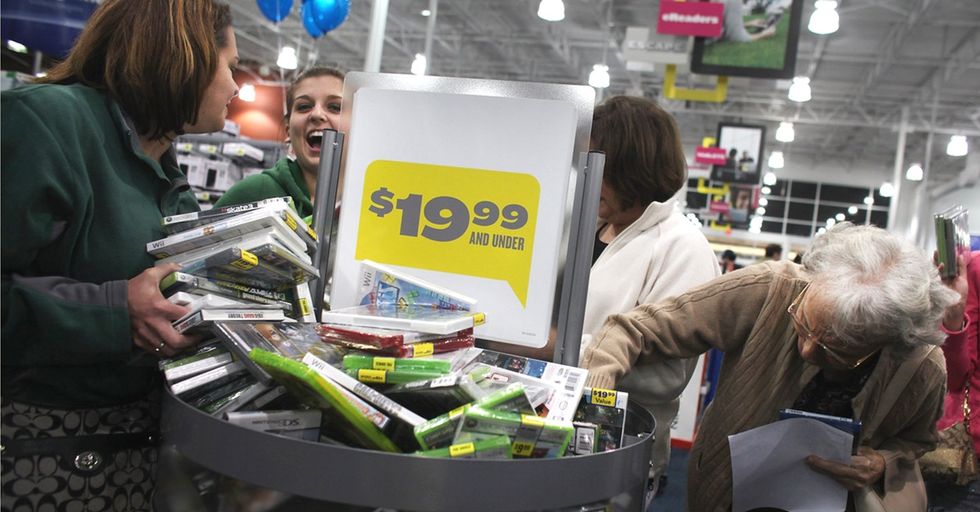 A Stampede Of People On Black Friday Is A Bad Thing. A Stampede On This New Holiday? Spectacular.