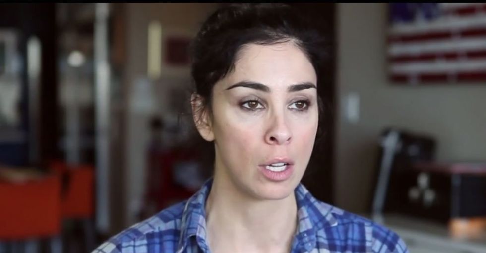Sarah Silverman just life-coached everyone who's felt undeserving. Such a cool perspective.