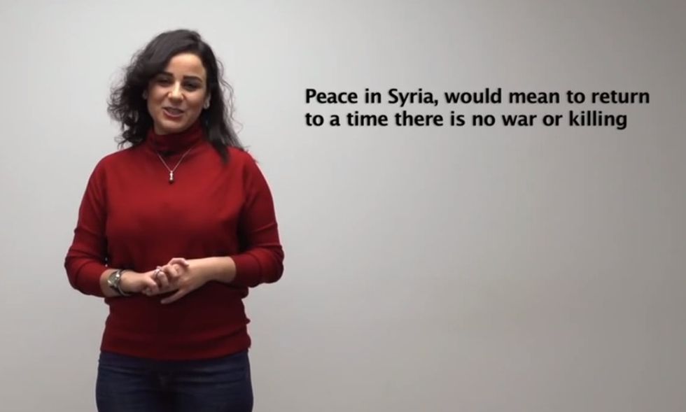 Not A Single Woman Has Been Invited To Join The Syrian Peace Talks. Here They Are Instead.