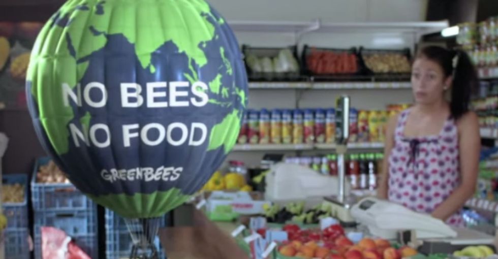 Honeybees Take On The Big Guys In A Very Funny Ad From Greenpeace
