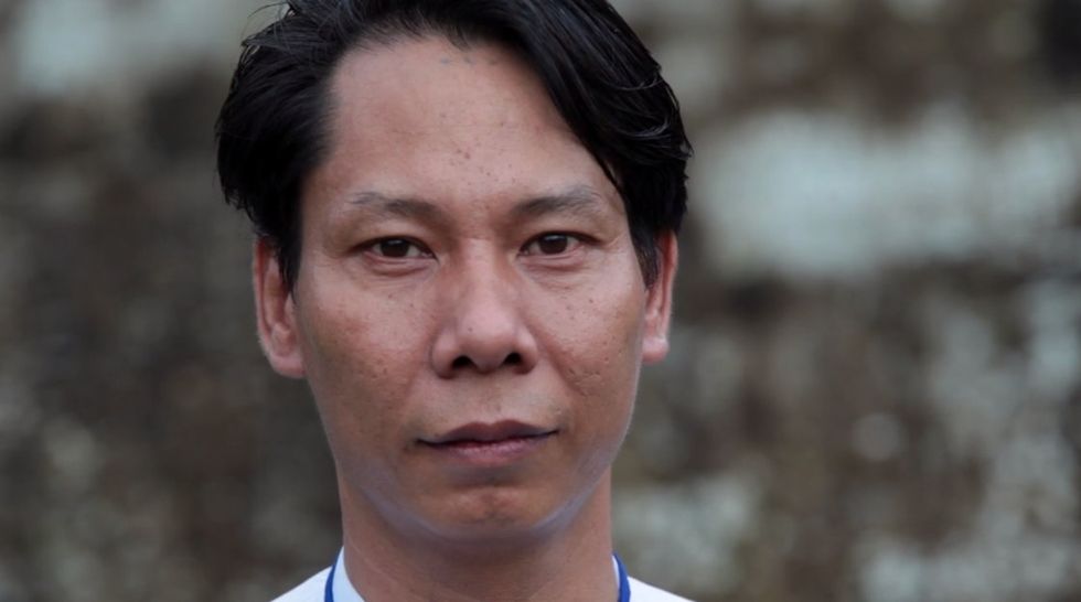 How a man used a taxi to bravely speak out against his government.
