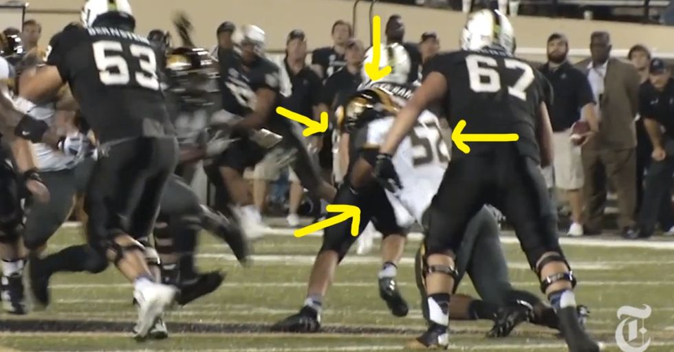 Breaking The Mold Like This Football Player Just Did Isn't Easy. But It's Terrific, That's For Sure.