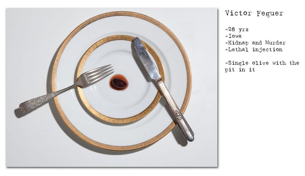 12 photos of what death row inmates requested for their last meals.