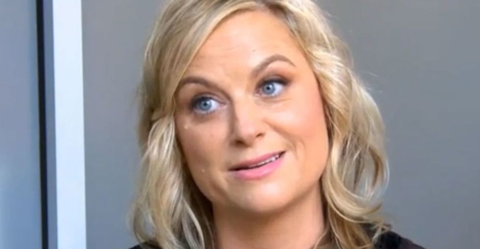 Funny how a 'new' male problem is a very old problem for women. Amy Poehler explains.