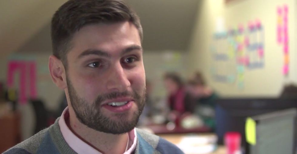 This Guy Was Shocked At The Amount Of Food His College Cafeteria Threw Away. So He Did Something.