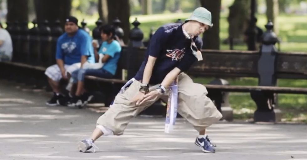 Watch 3 Men Dance In A Public Park To The Delight Of Themselves And Those Around Them