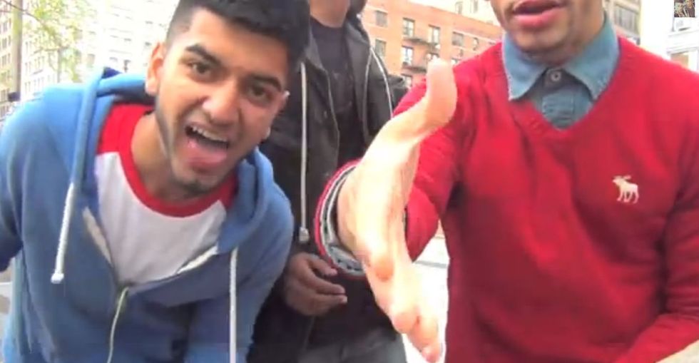 One Way To Destroy Stereotypes Is To Watch An Adorable 5-Year-Old Hug Strangers