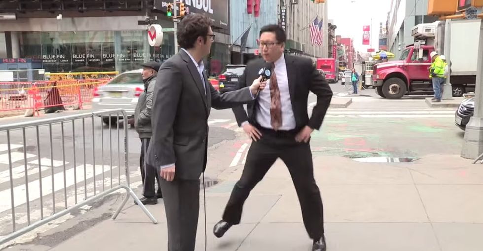 Jimmy Fallon Asks Folks About Equal Pay And They Dance Their Answers. Really. See For Yourself.