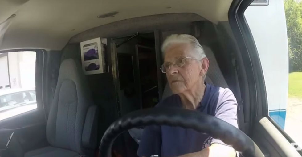This ambulance driver drove straight past retirement. At 87, she's goin' strong.
