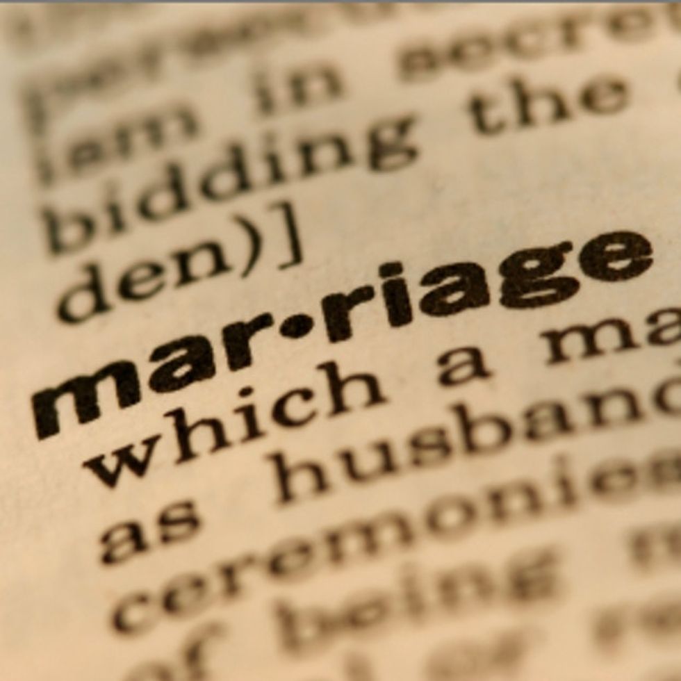 Traditional Marriage: We Talkin' 1769, When Women Were Owned? Or 1691, When It Was Whites Only?