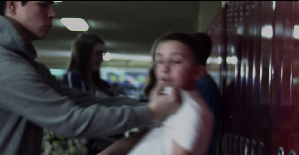 A Kid Says What Everyone Else Is Thinking When Someone Gets Slammed Against The Lockers