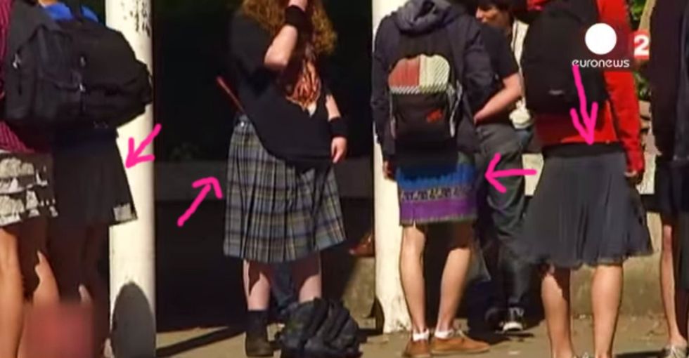 These Schoolboys Planned 'Lift The Skirt Day,' And Their School Knew All About It
