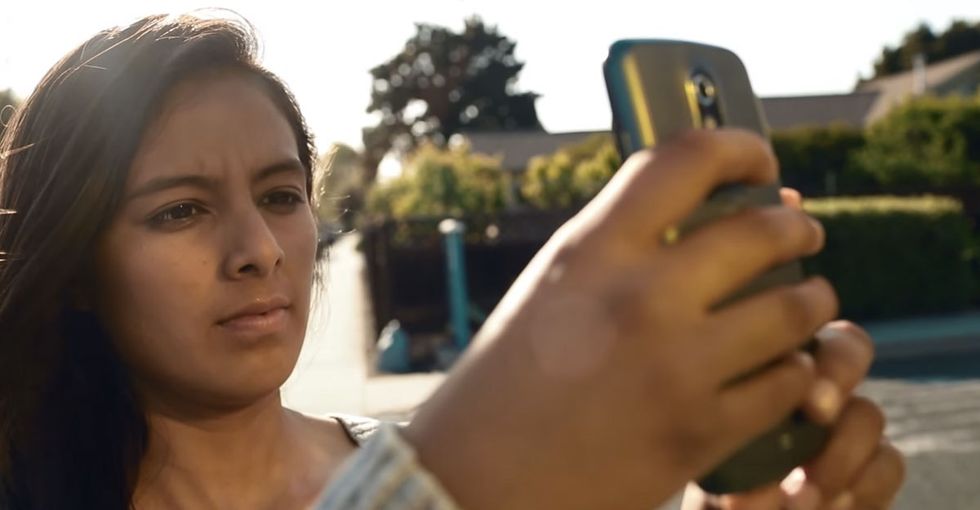 When their neighbors got fed up with the graffiti, these teens busted out their cellphones.