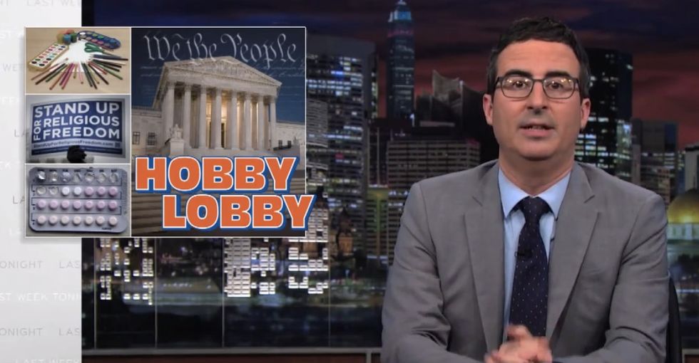 Hobby Lobby Gets What It Wants And John Oliver Explains Why That's Going To Backfire Badly