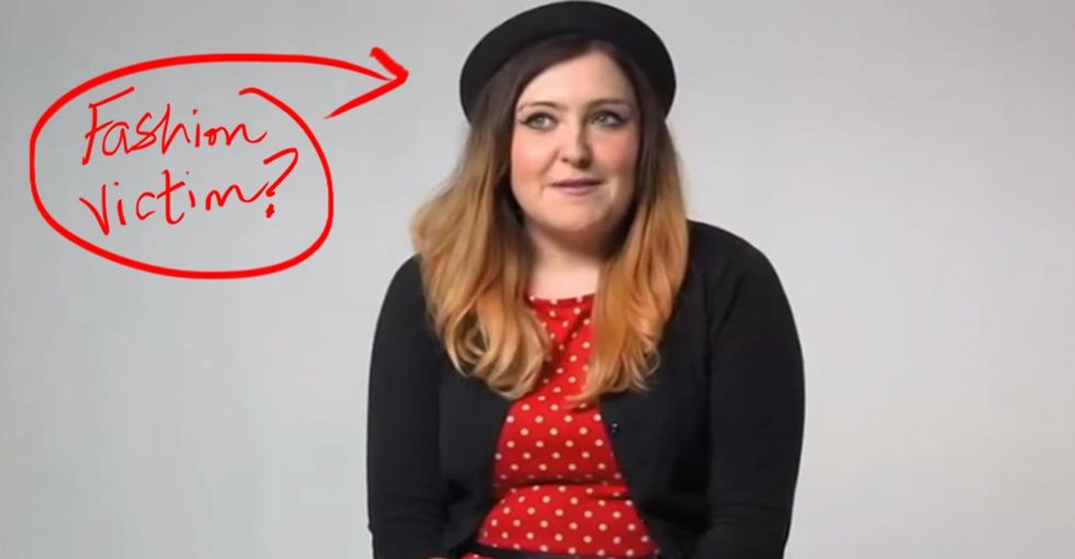 If you've ever thought 'OMG, what is that person wearing!' take a minute to appreciate this video.