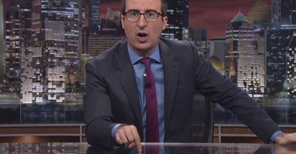 John Oliver Goes Off On An Epic, Fact-Checked, Mic-Dropping Rant For 13 Minutes That You Need To See
