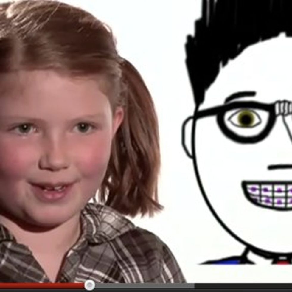 Want To See Some Adorable Kids Unlearn Some Not-So-Adorable Stereotypes?