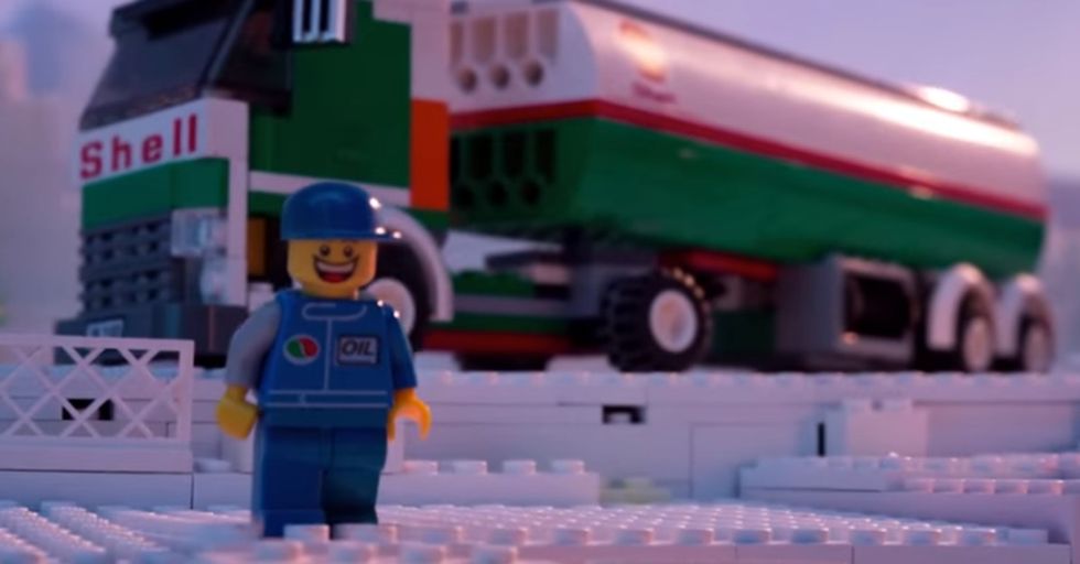 These 2 Minutes Of Lego People Frozen In Motion Drilled Right Into My Heart. And Struck Anger, Too.