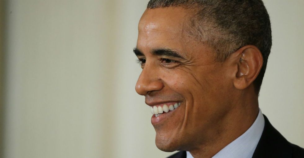 Out magazine just put Obama on its cover. It's a historic moment.