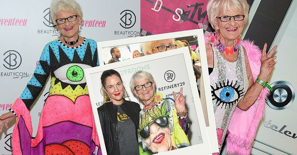 Meet the Internet's most powerful warrior against ageism: Baddie Winkle.