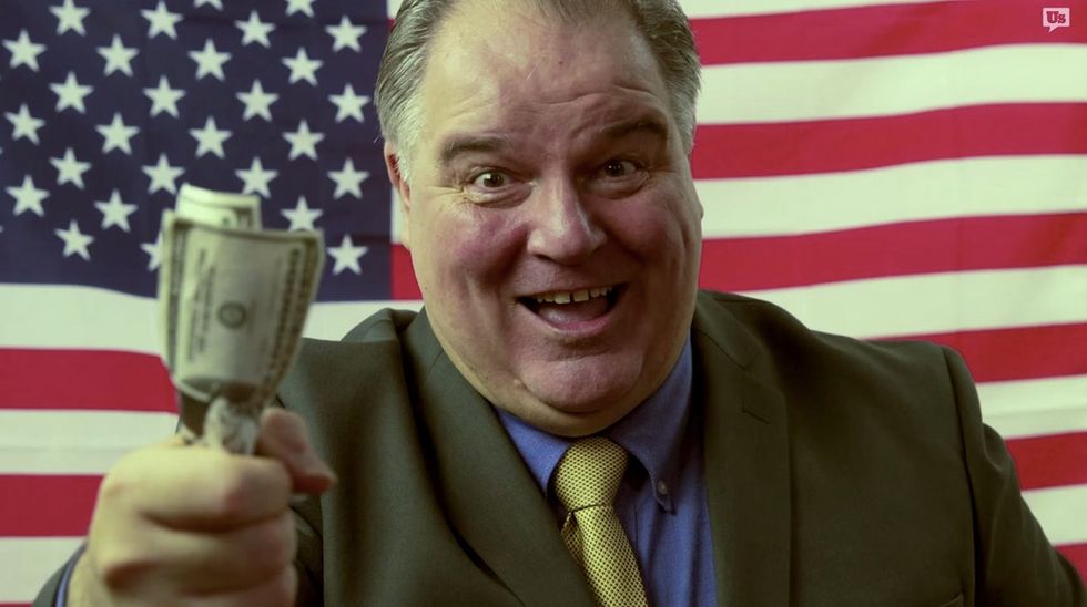 Most Politicians Are Secretly Taking Bribes. This One Is Doing It Very Publicly.