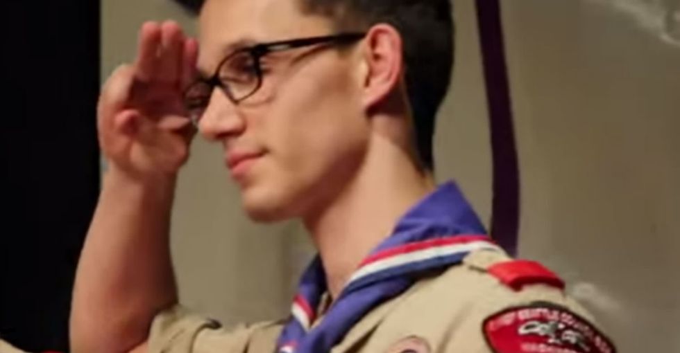 This man's dedication to the Boy Scouts shows just how ridiculous their ban on gay leaders is.