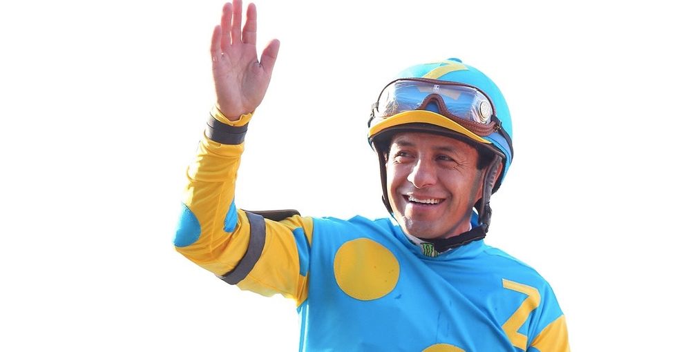 Meet the man who made history riding American Pharoah to victory, then donated winnings to charity.