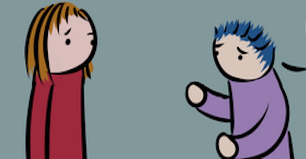 'Shut The F*ck Up.' A Blue-Haired Cartoon Explains Why This Harsh Advice Can Make Us Better People.
