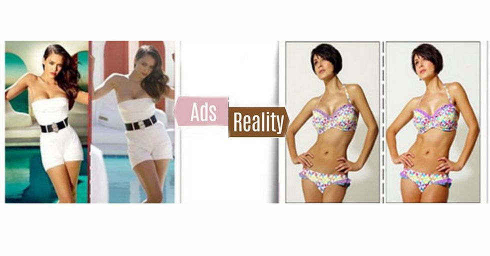 It's Not Just The Bikini Bodies In Magazine Ads That Are Fake. Practically Everything Is.