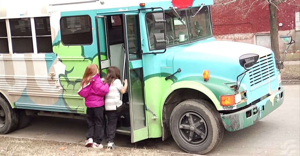 These Kids Ride In A RealLife Magic School Bus Upworthy