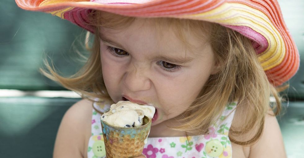 She stepped outside an ice cream shop only to find out everything that's going wrong on our planet.