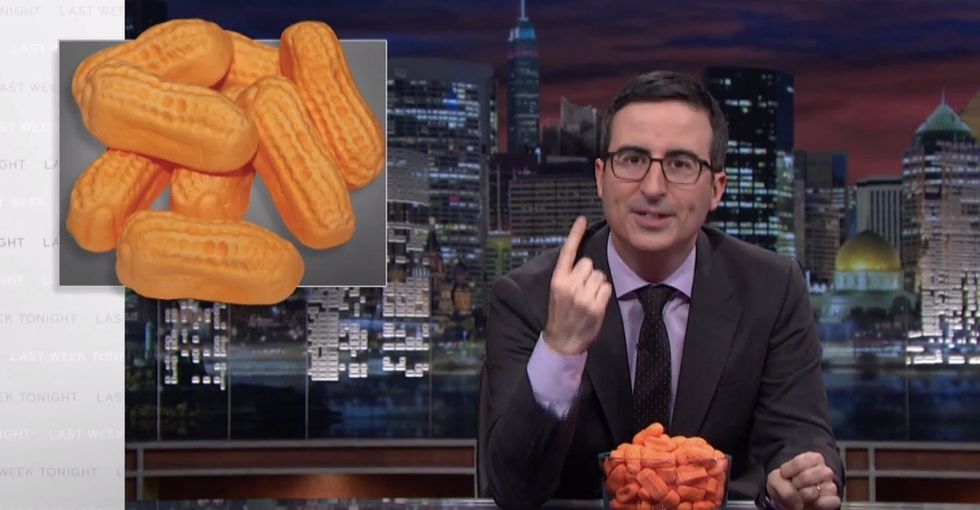 John Oliver Just Started 'Show Us Your Peanuts' To Call Out A Massively Shady Industry. Sign Me Up!
