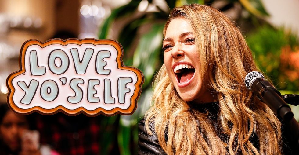 'Fight Song' singer Rachel Platten designed a stylish new pin for a great cause.