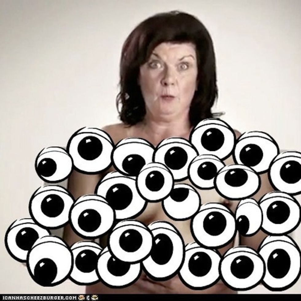 Woman With 26 Boobs Goes Viral (Open With Caution If You're At Work!)