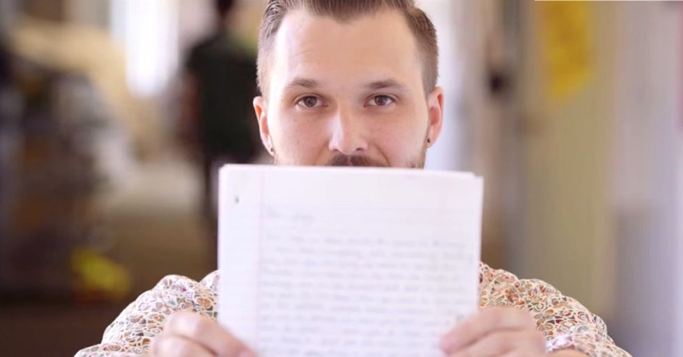 A Kid Threw A Book At His Teacher On The 1st Day Of School. The Best Part Of It Came 5 Years Later.