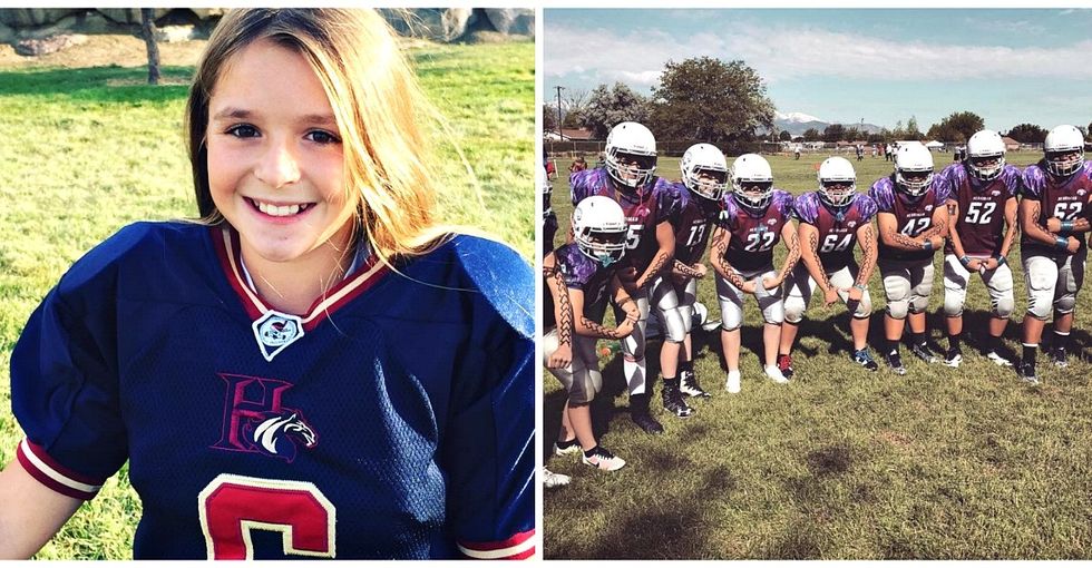 How this stigma-defying young woman started the first all-girls tackle football league.
