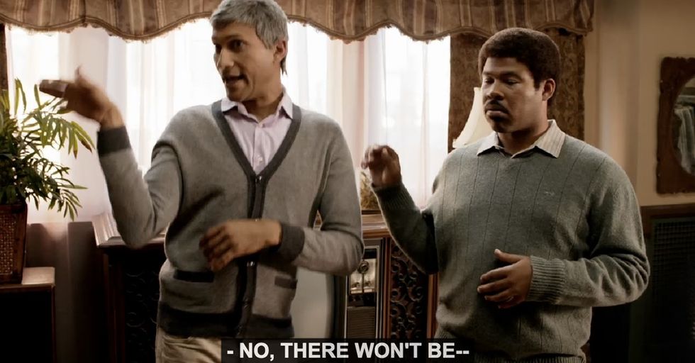 Homophobia Takes A One-Two Punch In This Hilarious Clip
