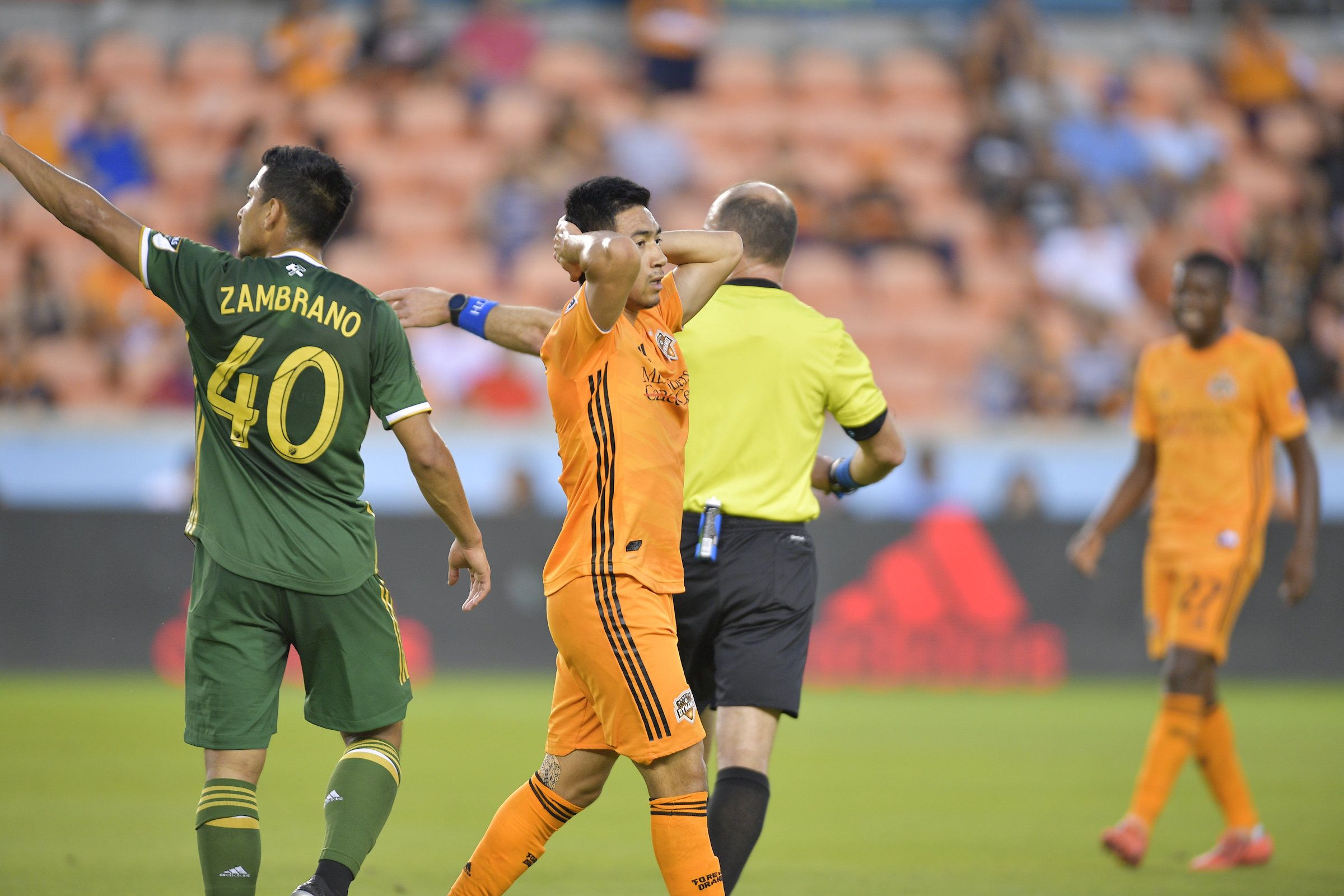 5 kicks from Houston Dynamo's 1-1 draw with Timbers FC