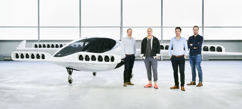 Photo of Lilium electric aircraft