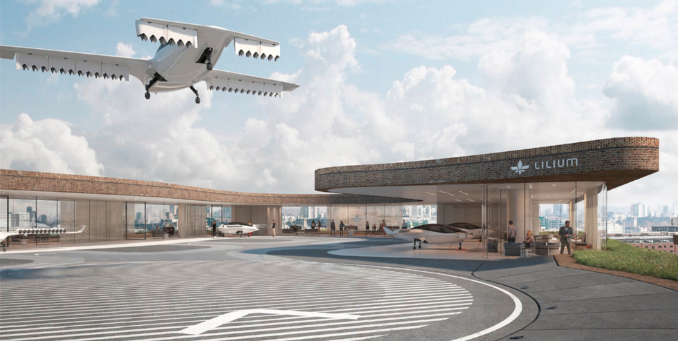 Image of what a Liliunm takeoff pad could look like